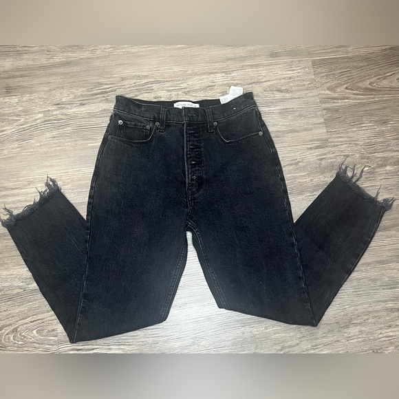 Abercrombie & Fitch Dark Wash Jeans - Picture 1 of 7